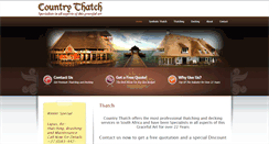 Desktop Screenshot of countrythatch.co.za